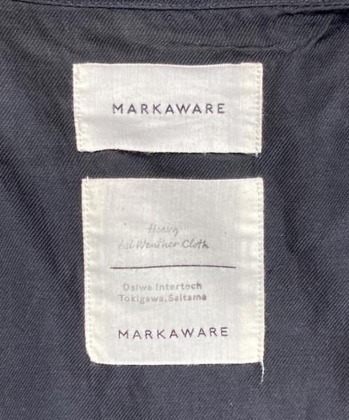MARKAWARE（マーカウェア）MARKAWARE (マーカウェア) FISHERMAN JACKET HEAVY ALL WEATHER CLOTH/フィッシャーマンジャケットヘビーオールウェザークロス ブラック サイズ:2の古着・服飾アイテム