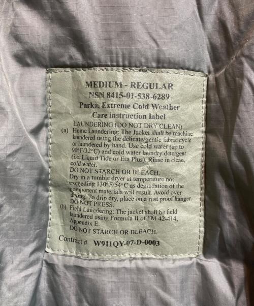 ECWCS（エクワックス）ECWCS (エクワックス) GEN3 LEVEL7 PARKA グレー サイズ:Mの古着・服飾アイテム