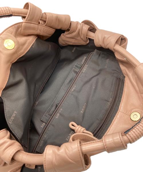 LOEWE（ロエベ）LOEWE (ロエベ) ナッパアイレハンドバッグ ピンクの古着・服飾アイテム