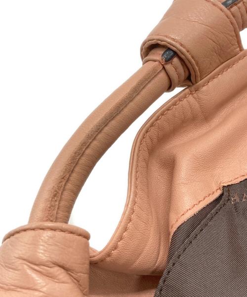 LOEWE（ロエベ）LOEWE (ロエベ) ナッパアイレハンドバッグ ピンクの古着・服飾アイテム