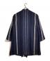 ISABEL ETOILE (イザベルマランエトワール) ストライプロングコート ネイビー サイズ:34：18000円