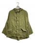 Porter Classic（ポータークラシック）の古着「ハンドステッチリネンモッズコート/Hand Stitch Linen Coat 」｜オリーブ
