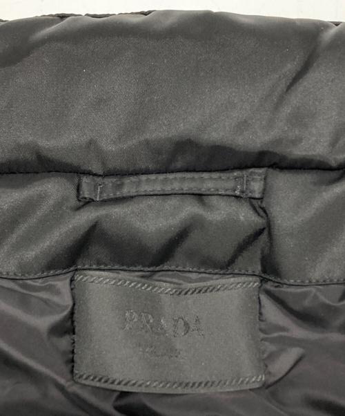 PRADA（プラダ）PRADA (プラダ) re-nylonパフジャケット ブラック サイズ:46の古着・服飾アイテム