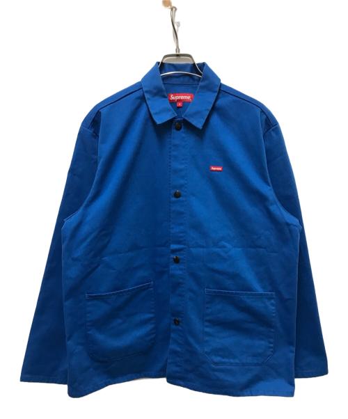 SUPREME（シュプリーム）Supreme (シュプリーム) Small Box Logo Shop Jacket ブルー サイズ:Ｓの古着・服飾アイテム