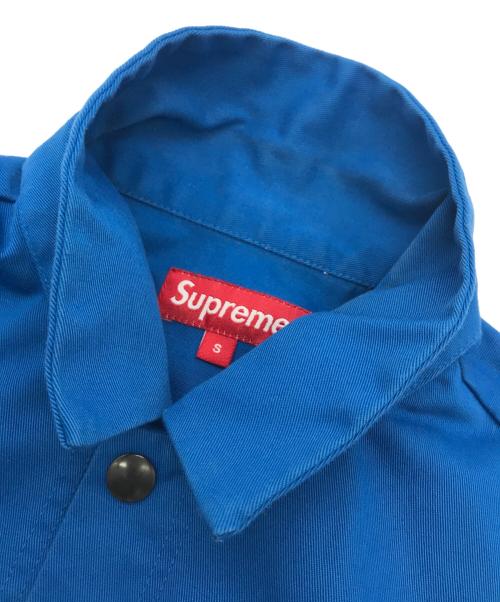 SUPREME（シュプリーム）Supreme (シュプリーム) Small Box Logo Shop Jacket ブルー サイズ:Ｓの古着・服飾アイテム