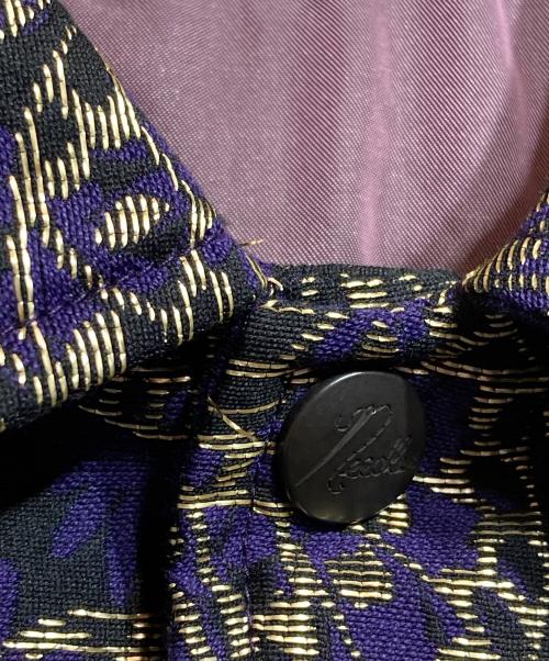 Needles（ニードルズ）Needles (ニードルズ) Coach Jacket/PE Gold Papillon Jq. パープル サイズ:Ｌの古着・服飾アイテム