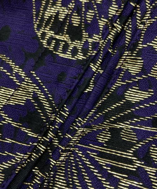 Needles（ニードルズ）Needles (ニードルズ) Coach Jacket/PE Gold Papillon Jq. パープル サイズ:Ｌの古着・服飾アイテム