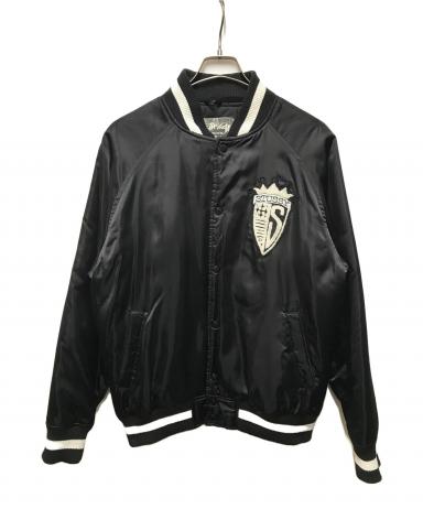 中古・古着通販】stussy (ステューシー) スタジャン ブラック サイズ:M