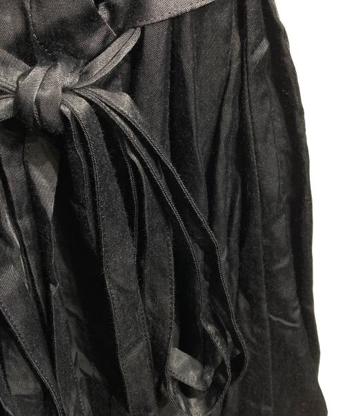 SATORU TANAKA（サトル タナカ）SATORU TANAKA (サトル タナカ) pleated dress/プリーツワンピース ブラック サイズ:2の古着・服飾アイテム