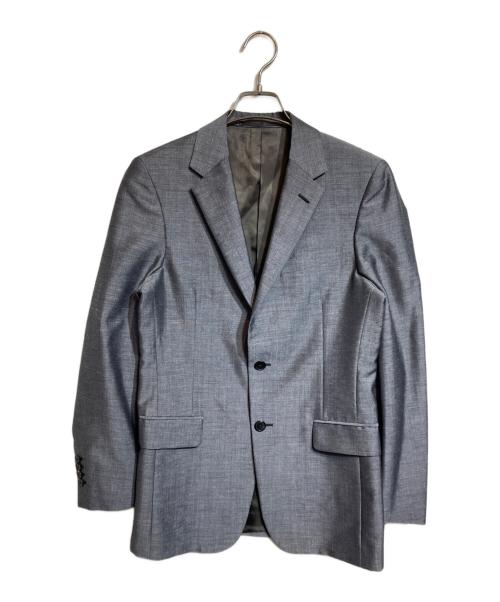 PRADA（プラダ）PRADA (プラダ) テーラードジャケット グレー サイズ:44Rの古着・服飾アイテム