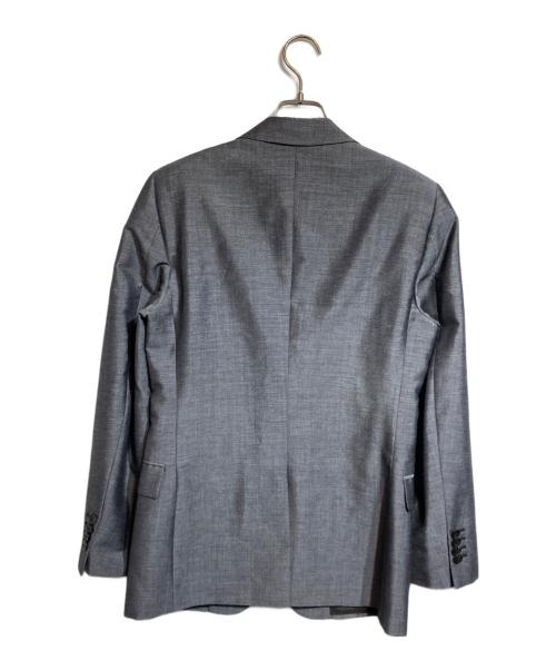 PRADA（プラダ）PRADA (プラダ) テーラードジャケット グレー サイズ:44Rの古着・服飾アイテム