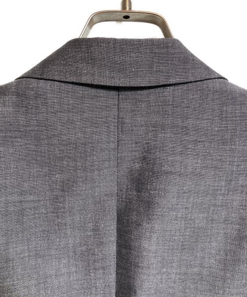 PRADA（プラダ）PRADA (プラダ) テーラードジャケット グレー サイズ:44Rの古着・服飾アイテム