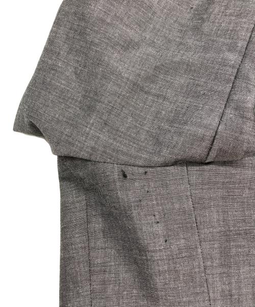 PRADA（プラダ）PRADA (プラダ) テーラードジャケット グレー サイズ:44Rの古着・服飾アイテム