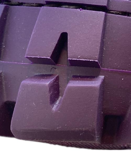 PRADA（プラダ）PRADA (プラダ) ブラッシュドレザーダービーシューズ パープル サイズ:6・1/2の古着・服飾アイテム