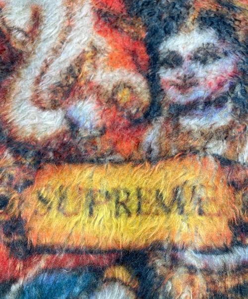 SUPREME（シュプリーム）SUPREME (シュプリーム) ganesh faux fur jacket レッド×ブラック サイズ:Mの古着・服飾アイテム