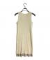 PLEATS PLEASE (プリーツプリーズ) プリーツレイヤードワンピース/Pleated layered dress ベージュ サイズ:3：20000円