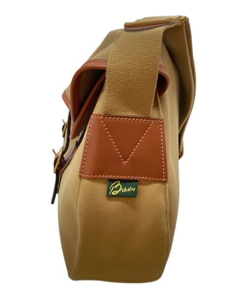 brady（ブレディ）Brady (ブレディ) ariel trout large bag ベージュ×ブラウンの古着・服飾アイテム