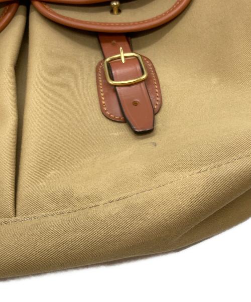 brady（ブレディ）Brady (ブレディ) ariel trout large bag ベージュ×ブラウンの古着・服飾アイテム