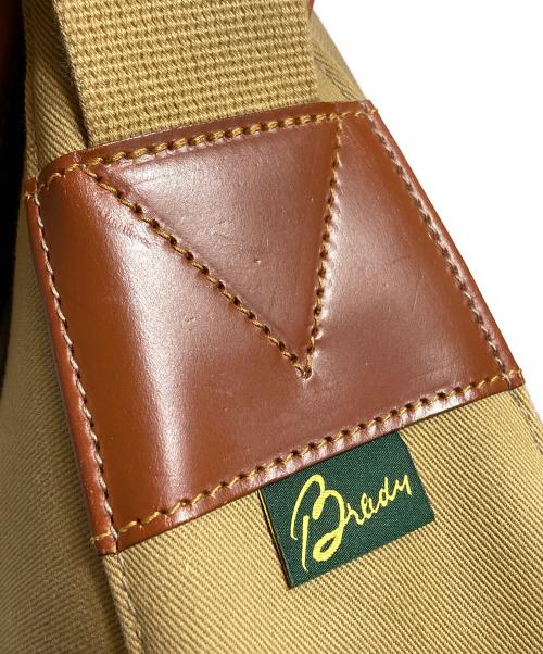 brady（ブレディ）Brady (ブレディ) ariel trout large bag ベージュ×ブラウンの古着・服飾アイテム