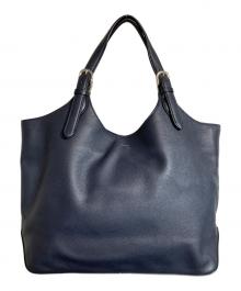 FARO（ファーロ）の古着「レザートートバッグ」｜ブルー