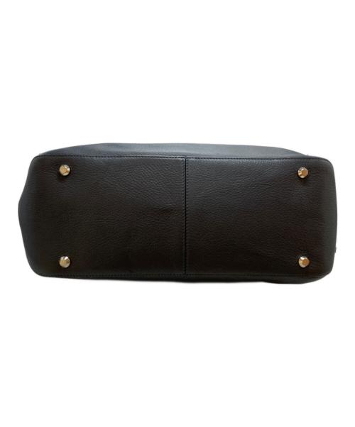 FARO（ファーロ）FARO (ファーロ) レザートートバッグ ブルーの古着・服飾アイテム