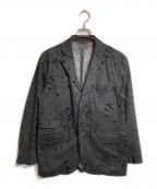 Engineered Garmentsエンジニアドガーメンツ）の古着「Loiter Jacket - Flocking Splatter」｜ブラック