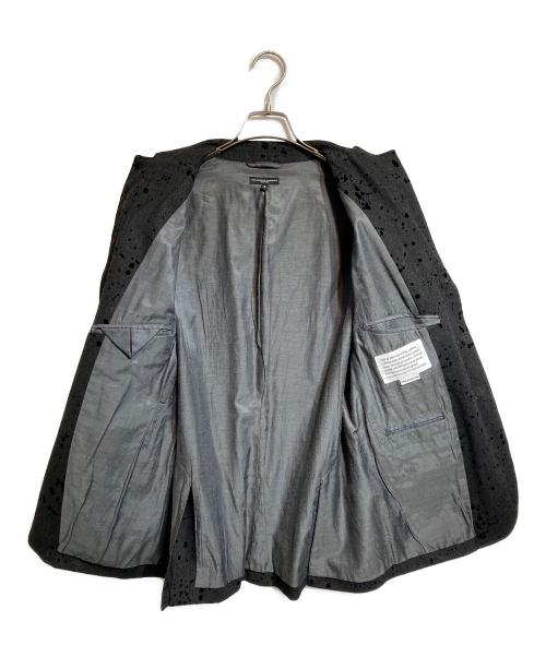 Engineered Garments（エンジニアドガーメンツ）Engineered Garments (エンジニアドガーメンツ) Loiter Jacket - Flocking Splatter ブラック サイズ:Sの古着・服飾アイテム