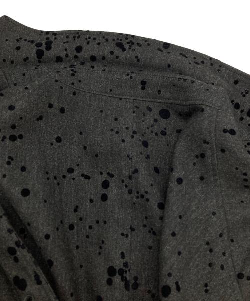 Engineered Garments（エンジニアドガーメンツ）Engineered Garments (エンジニアドガーメンツ) Loiter Jacket - Flocking Splatter ブラック サイズ:Sの古着・服飾アイテム