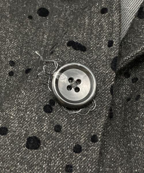 Engineered Garments（エンジニアドガーメンツ）Engineered Garments (エンジニアドガーメンツ) Loiter Jacket - Flocking Splatter ブラック サイズ:Sの古着・服飾アイテム