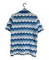 CASABLANCA (カサブランカ) Wavy Gradient Crochet Shirt/ウェービーグラデーション・クロシェシャツ  ブルー サイズ:S：18000円