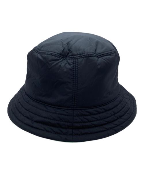 MONCLER（モンクレール）MONCLER (モンクレール) リバーシブルバケットハット ブラック×グリーン サイズ:XLの古着・服飾アイテム