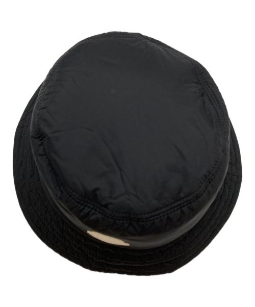 MONCLER（モンクレール）MONCLER (モンクレール) リバーシブルバケットハット ブラック×グリーン サイズ:XLの古着・服飾アイテム