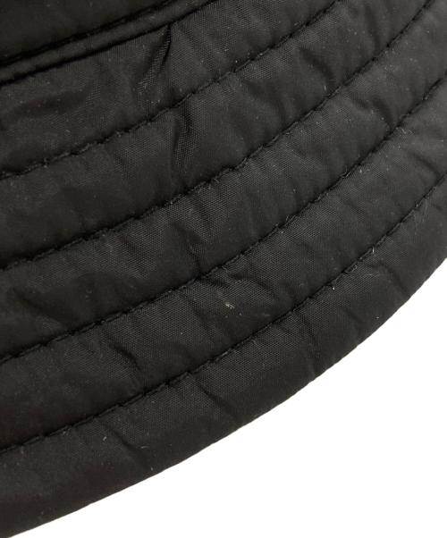 MONCLER（モンクレール）MONCLER (モンクレール) リバーシブルバケットハット ブラック×グリーン サイズ:XLの古着・服飾アイテム