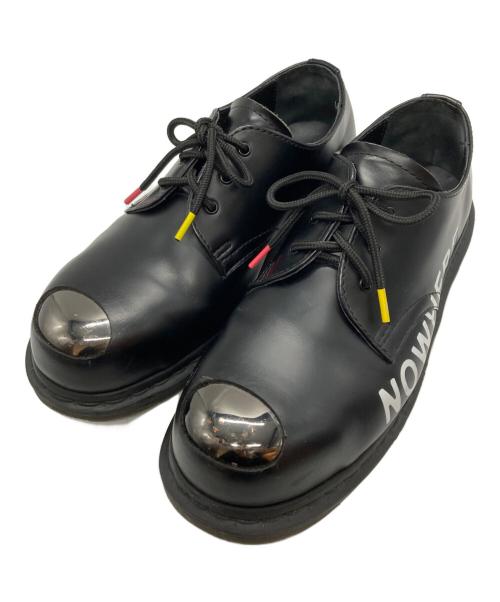 Dr.Martens（ドクターマーチン）Dr.Martens (ドクターマーチン) SEX PISTOLS (セックスピストルズ) スチールトゥ 3ホール ブラック サイズ:25cmの古着・服飾アイテム