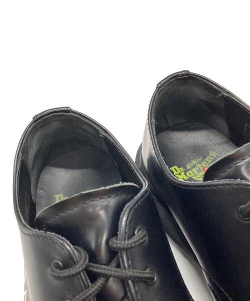 Dr.Martens（ドクターマーチン）Dr.Martens (ドクターマーチン) SEX PISTOLS (セックスピストルズ) スチールトゥ 3ホール ブラック サイズ:25cmの古着・服飾アイテム