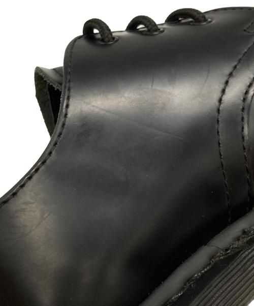 Dr.Martens（ドクターマーチン）Dr.Martens (ドクターマーチン) SEX PISTOLS (セックスピストルズ) スチールトゥ 3ホール ブラック サイズ:25cmの古着・服飾アイテム