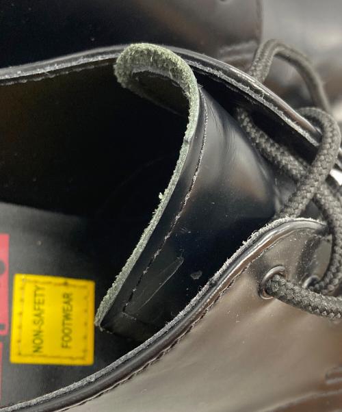 Dr.Martens（ドクターマーチン）Dr.Martens (ドクターマーチン) SEX PISTOLS (セックスピストルズ) スチールトゥ 3ホール ブラック サイズ:25cmの古着・服飾アイテム