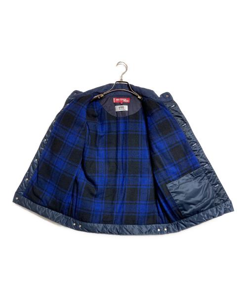 COMME des GARCONS JUNYA WATANABE MAN（コム デ ギャルソン ジュンヤ ワタナベ マン）COMME des GARCONS JUNYA WATANABE MAN (コム デ ギャルソン ジュンヤ ワタナベ マン) LEVI'S (リーバイス) 裏ネルパフベスト ネイビー サイズ:Ｍの古着・服飾アイテム