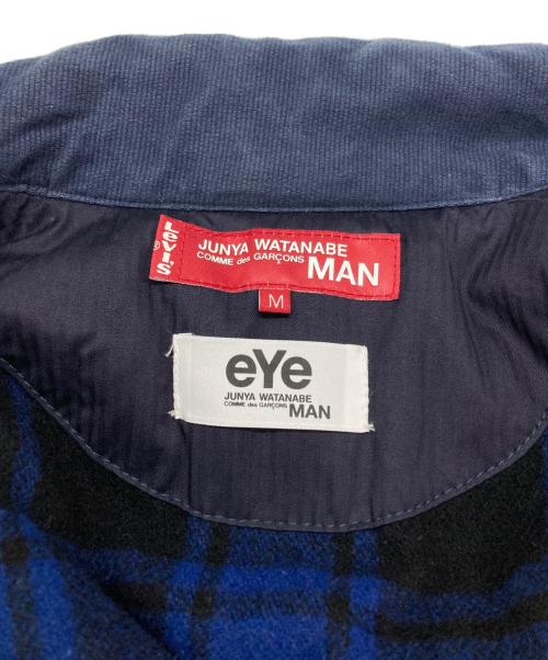 COMME des GARCONS JUNYA WATANABE MAN（コム デ ギャルソン ジュンヤ ワタナベ マン）COMME des GARCONS JUNYA WATANABE MAN (コム デ ギャルソン ジュンヤ ワタナベ マン) LEVI'S (リーバイス) 裏ネルパフベスト ネイビー サイズ:Ｍの古着・服飾アイテム