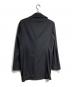 COMME des GARCONS HOMME DEUX (コムデギャルソン オム ドゥ) ウールギャバミドルコート/Wool Gabardine Mid-Length Coat ブラック サイズ:M：35000円