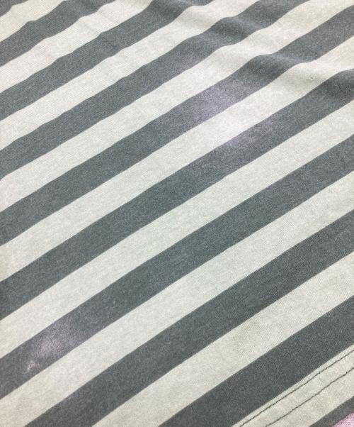 SUPREME（シュプリーム）Supreme (シュプリーム) Reverse Stripe S/S Top グリーン サイズ:	SIZE XLの古着・服飾アイテム