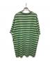 Supreme (シュプリーム) Reverse Stripe S/S Top グリーン サイズ:	SIZE XL：5000円