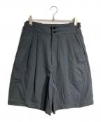 IRENISAイレニサ）の古着「TWO TUCKS WIDE SHORTS/2タックワイドショーツ」｜グレー