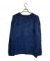 UNUSED (アンユーズド) モヘアニットカーディガン パープル×ブルー サイズ:3：18000円