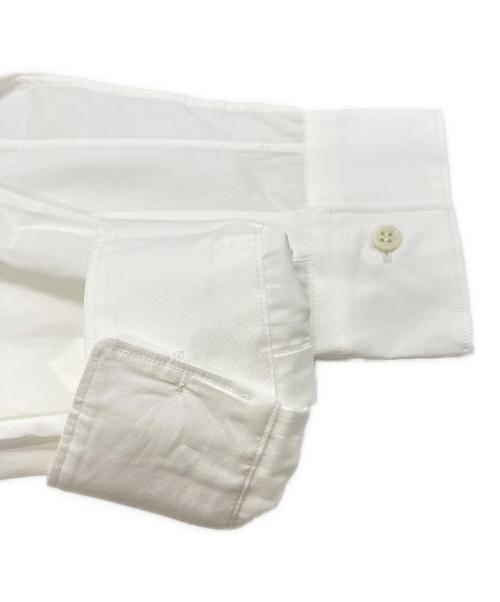 COMME des GARCONS SHIRT（コムデギャルソンシャツ）COMME des GARCONS SHIRT (コムデギャルソンシャツ) Cotton Poplin Shirt/コットンポプリンシャツ ホワイト サイズ:Mの古着・服飾アイテム