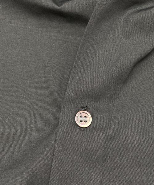 COMME des GARCONS HOMME DEUX（コムデギャルソン オム ドゥ）COMME des GARCONS HOMME DEUX (コムデギャルソン オム ドゥ) レギュラーカラーシャツ/コットンシャツ ブラック サイズ:Ｌの古着・服飾アイテム