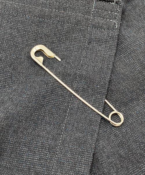 COMME des GARCONS（コムデギャルソン）COMME des GARCONS (コムデギャルソン) ウールカーゴラップスカート/Wool Cargo Wrap Skirt ブラック サイズ:Freeの古着・服飾アイテム