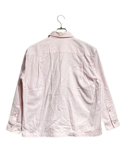 TTT MSW（ティー モダンストリートウェア）TTT MSW (ティー モダンストリートウェア) ロングスリーブシャツ /  Long Sleeve Shirt ピンク サイズ:Sの古着・服飾アイテム