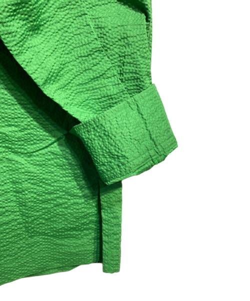 TTT MSW（ティー モダンストリートウェア）TTT MSW (ティー モダンストリートウェア) ロングスリーブシャツ /  Long Sleeve Shirt グリーン サイズ:ｓの古着・服飾アイテム