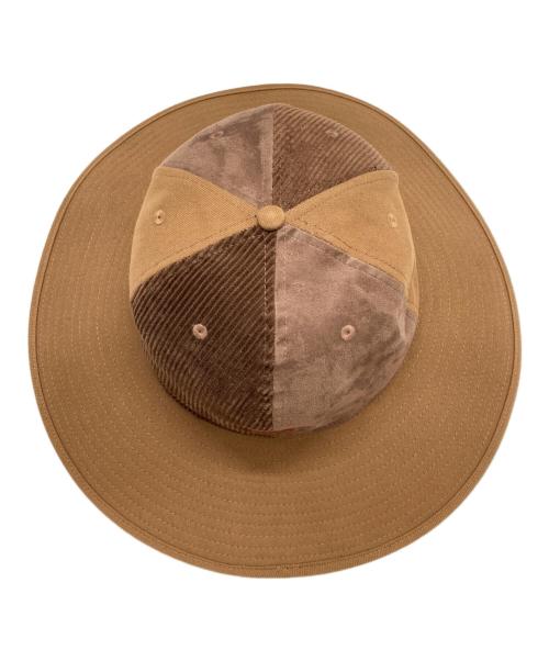 JOURNAL STANDARD（ジャーナルスタンダード）JOURNAL STANDARD (ジャーナルスタンダード) New Era (ニューエラ) Fitted Long Brim Hat/フィッテド ロングブリムハット ブラウンの古着・服飾アイテム